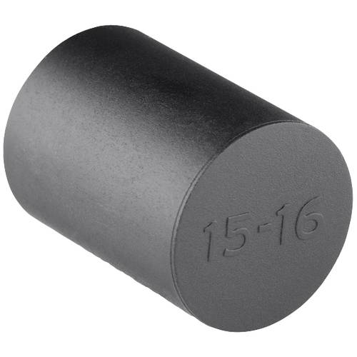 HellermannTyton VP_15-16_Blindplug-PL-BK Blindtülle halogenfrei Kunststoff Schwarz 1 St.