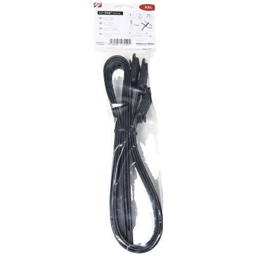 Thumbnail - HellermannTyton 115-28898 SOFTFIX XXL-TPU-BK (3) Kabelbinder 880 mm 28 mm Schwarz 3 St.