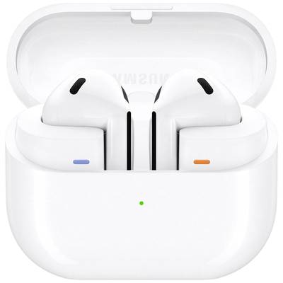 Samsung Galaxy Buds3 HiFi In Ear Kopfhörer Bluetooth® Stereo Weiß Noise Cancelling Ladecase, Wasserabweisend