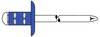 Gesipa 1433869 Mehrbereichsblindniete 4 mm Stahl Stahl Stahl PolyGrip® 500 St.