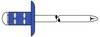 Gesipa 1433872 Mehrbereichsblindniete 4 mm Stahl Stahl Stahl PolyGrip® 500 St.