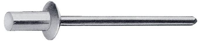 Gesipa 1453914 Dicht-Blindniete Stahl nicht rostend Kupfer CAP® 500 St.