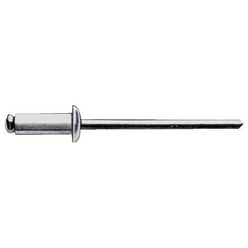 Thumbnail - Gesipa 1454615 Blindniete Stahl Stahl Stahl Blindniet St/St 5x12mm Standard KS 6,0-8,0mm 500 St.