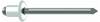 Gesipa 1455170 Blindniete (Ø x L) 5 mm x 12 mm Edelstahl Edelstahl Edelstahl Blindniet A2/A2 5x12mm Standard KS 6,0-8,0mm 500 St.