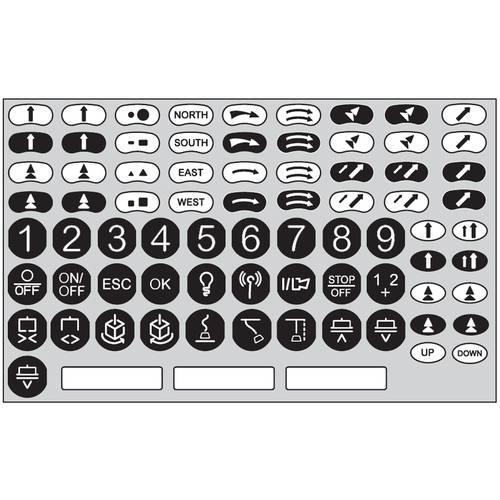 Schneider Electric ZARC08 Schildersatz 1 St.