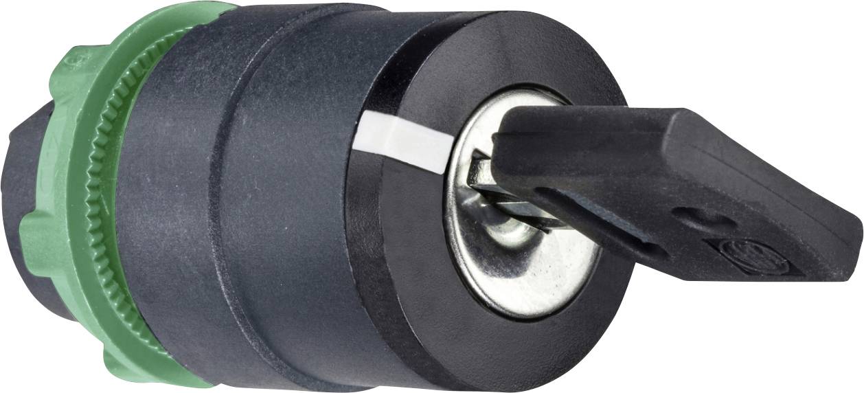 Ein blauer Endschalter mit Hebelarm aus Metall und Kunststoff, montierbar in mechanischen Systemen zur Steuerung von Maschinenbewegungen.