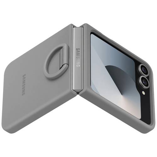Samsung Silicone Case Cover Samsung Galaxy Z Flip6 Geschütz-Grau Stoßfest EF-PF741TJEGWW