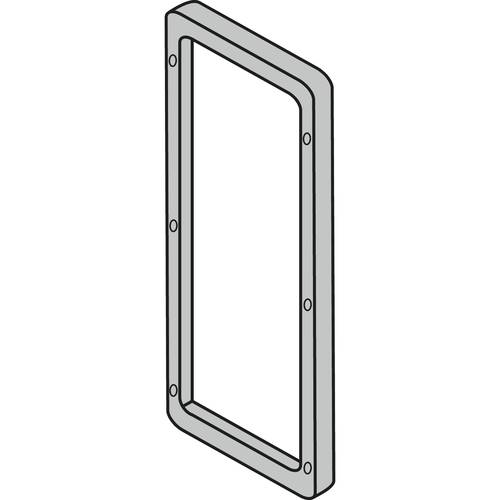 Thumbnail - Rahmen: 435x185mm für Reihenmontage von WM-Gehäuse von H600 und T300mm, IP66 Schneider Electric Inhalt: 1 St.
