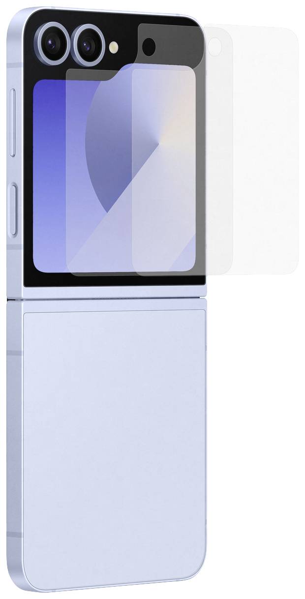 Samsung Front Protection Film für Galaxy Flip6 Displayschutzfolie Samsung Galaxy Z Flip6 5G 1 St. entspiegelt EF-UF741CT...