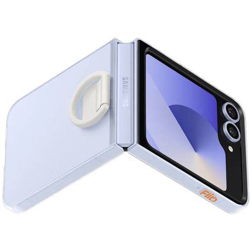 Samsung Clear Case Backcover Samsung Galaxy Z Flip6 5G Transparent Mit Haltering EF-QF741CTEGWW
