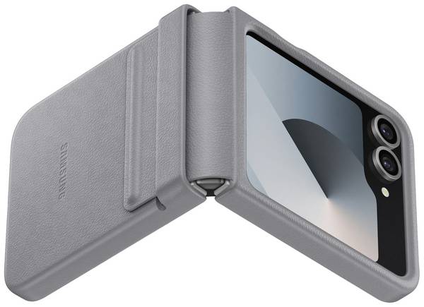 Samsung Kindsuit Case für Galaxy Flip6 Cover Samsung Galaxy Z Flip 6 Geschütz-Grau Stoßfest EF-VF741PJEGWW