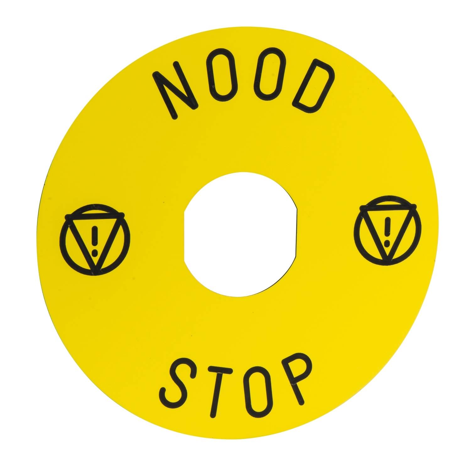 Schneider Electric ZBY8530 Bezeichnungsschild Gelb 1 St.