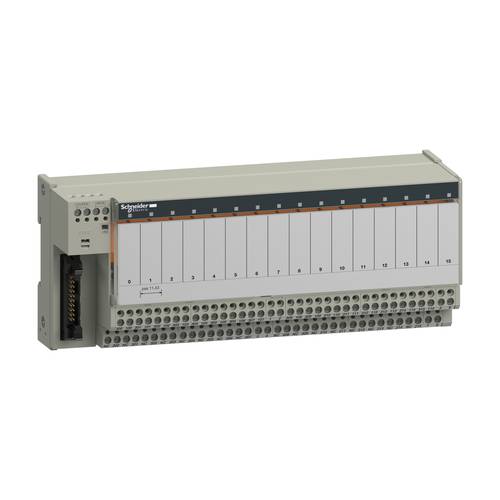 Schneider Electric ABE7R16T230 Klemmenblock Grau 1 St.