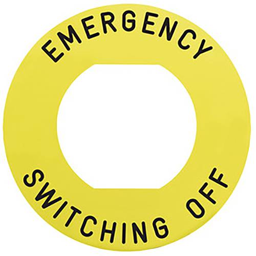 Schneider Electric ZBY9360M Bezeichnungsschild 10 St.