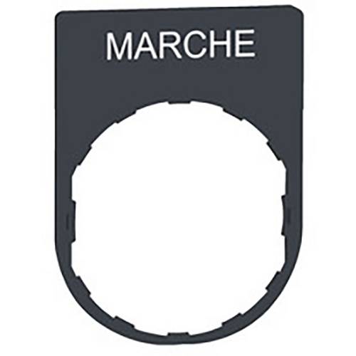 Schneider Electric ZBYP2103 Schildträger 10 St.