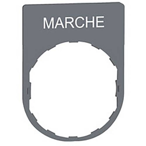 Schneider Electric ZBYP2103C0 Schildträger 10 St.