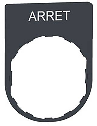 Schneider Electric ZBYP2104 Schildträger 10 St.