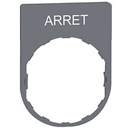 Schneider Electric ZBYP2104C0 Schildträger 10 St.