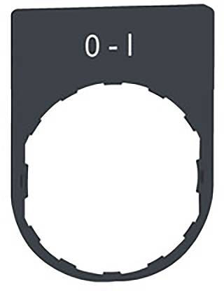 Schneider Electric ZBYP2178 Schildträger 10 St.