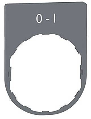 Schneider Electric ZBYP2178C0 Schildträger 10 St.