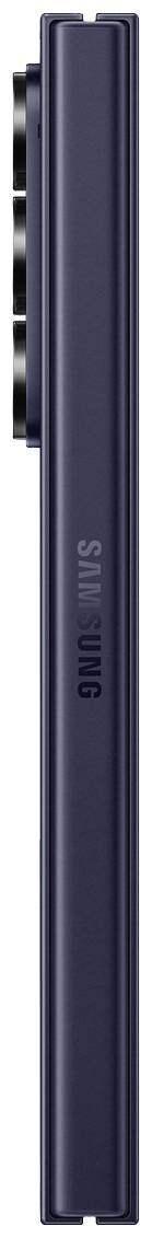 Smartphone-Seitenansicht zeigt schlanken, dunklen Rahmen mit hervorstehenden Kameraobjektiven oben.