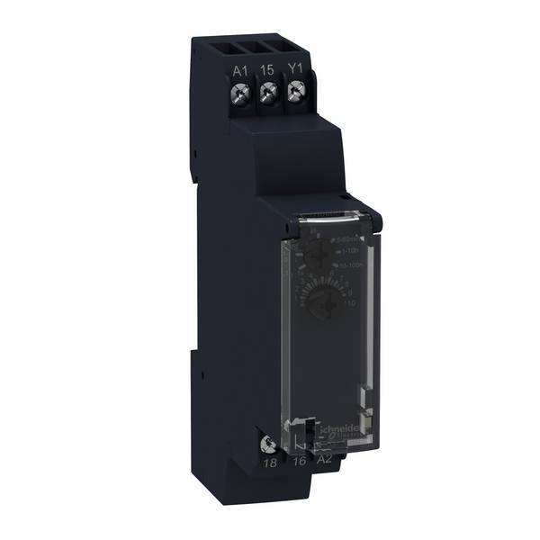 Schneider Electric RE17RHMU RE17RHMU Zeitrelais Multifunktional 1 St. Zeitbereich: 0.1 s - 100 h 1 Wechsler