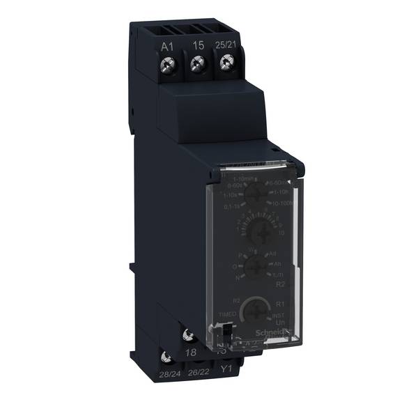 Schneider Electric RE22R2MMW RE22R2MMW Multifunktions-Zeitschalter Multifunktional 1 St. Zeitbereich: 0.1 s - 100 h 2 Wechsler Piece