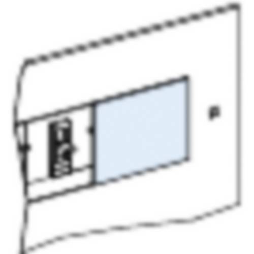 Thumbnail - PrismaSeT-P, Abdeckplatte, teilbar,ComPacT NSX/NSX Vigi100-250,Höhe=85mm,Länge=147mm,RAL9003,(4Stück) Schneider Electric...