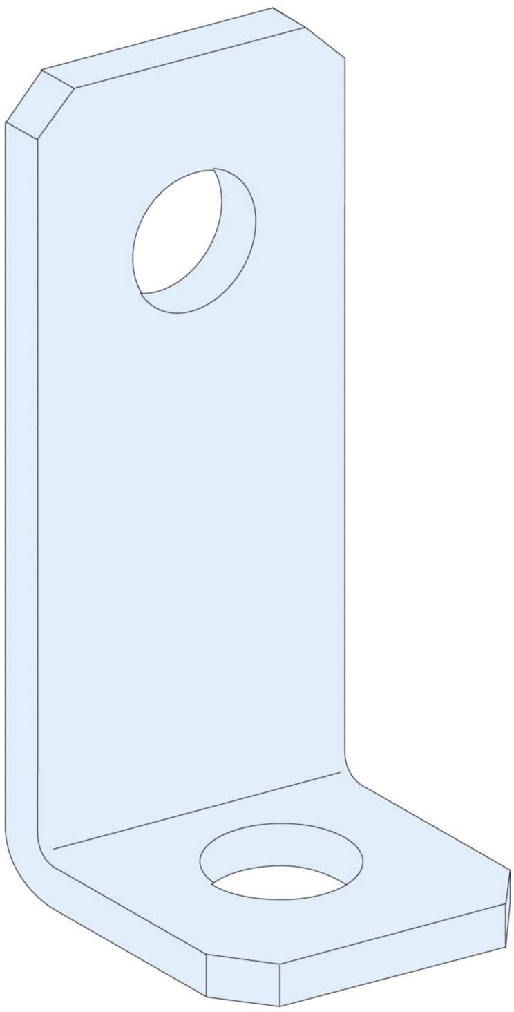 PrismaSeT-P, Befestigungswinkel, mit Schrauben,(4Stück) Schneider Electric Inhalt: 1 St.