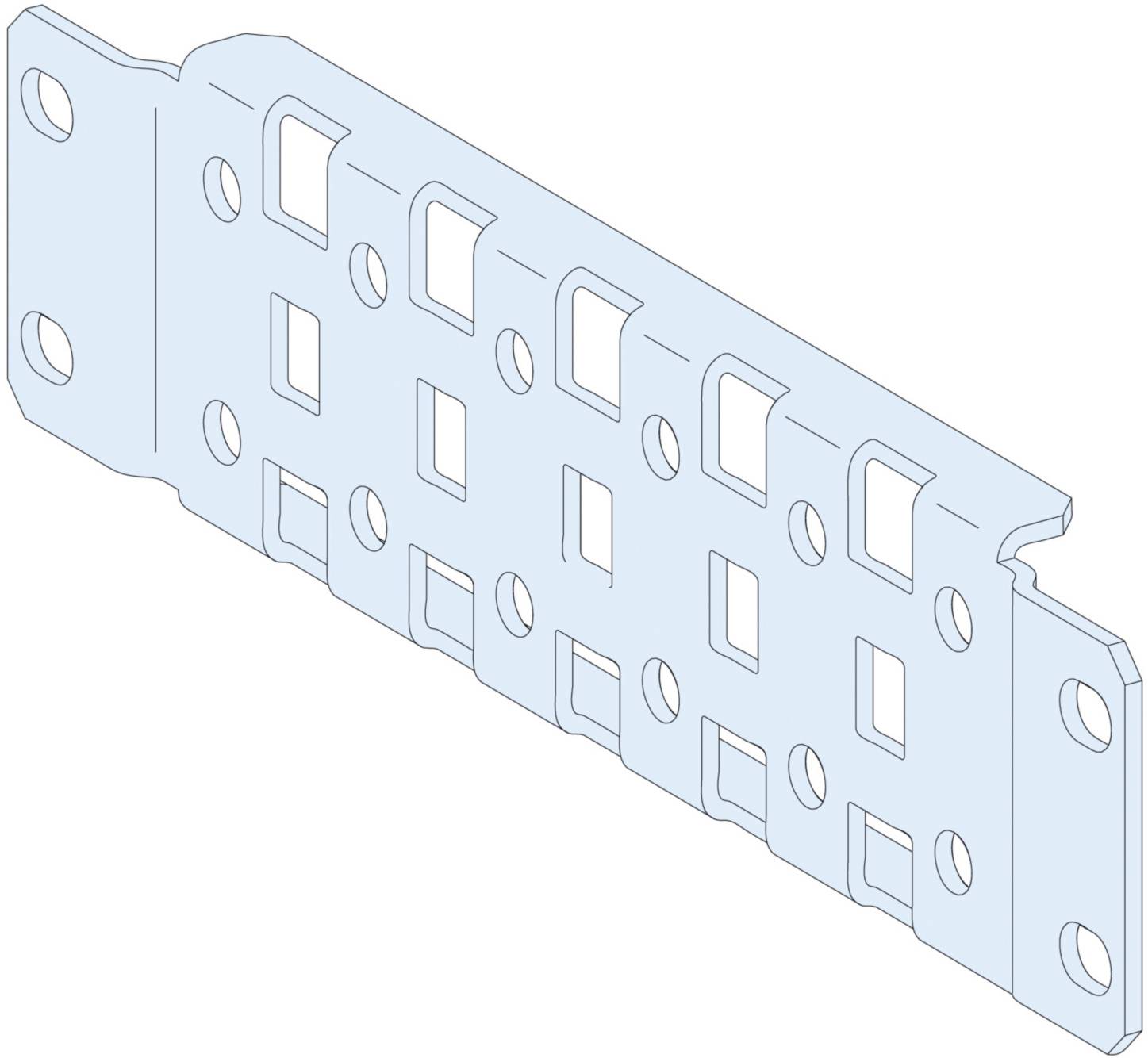 PrismaSeT-P, Montageprofil, seitlich,200mm,(2Stück) Schneider Electric Inhalt: 1 St.