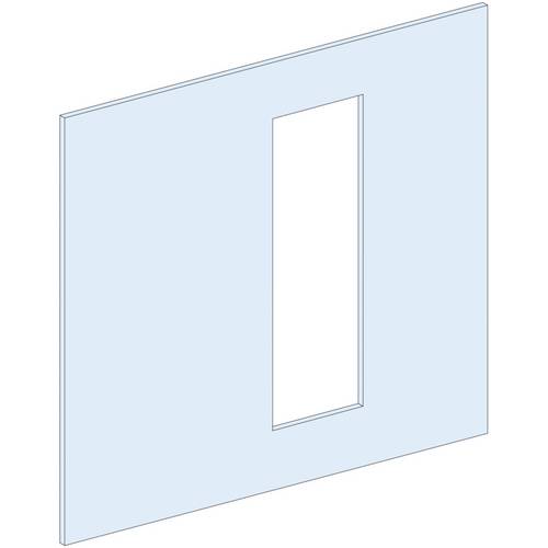 Thumbnail - PrismaSeT-P, Frontplatte, für manuelle Netzumschaltung,TransferPacT FXM320-630,horizontal,Breite=650mm,Höhe=10Module Sch...