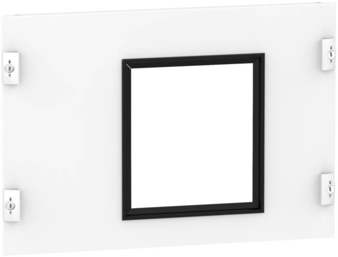 PrismaSeT-P, Frontplatte, MasterPacT MTZ1 06-16 3-4polig,Festeinbau,vertikal,Breite=650mm,Höhe=7Module LVS03692 Schneide