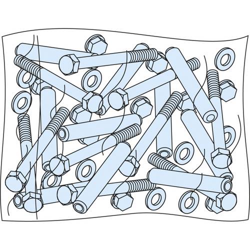 PrismaSeT-P, Schrauben und Zubehör, für Anreihung der Grundgerüste,(10Stück) Schneider Electric Inhalt: 1 St.