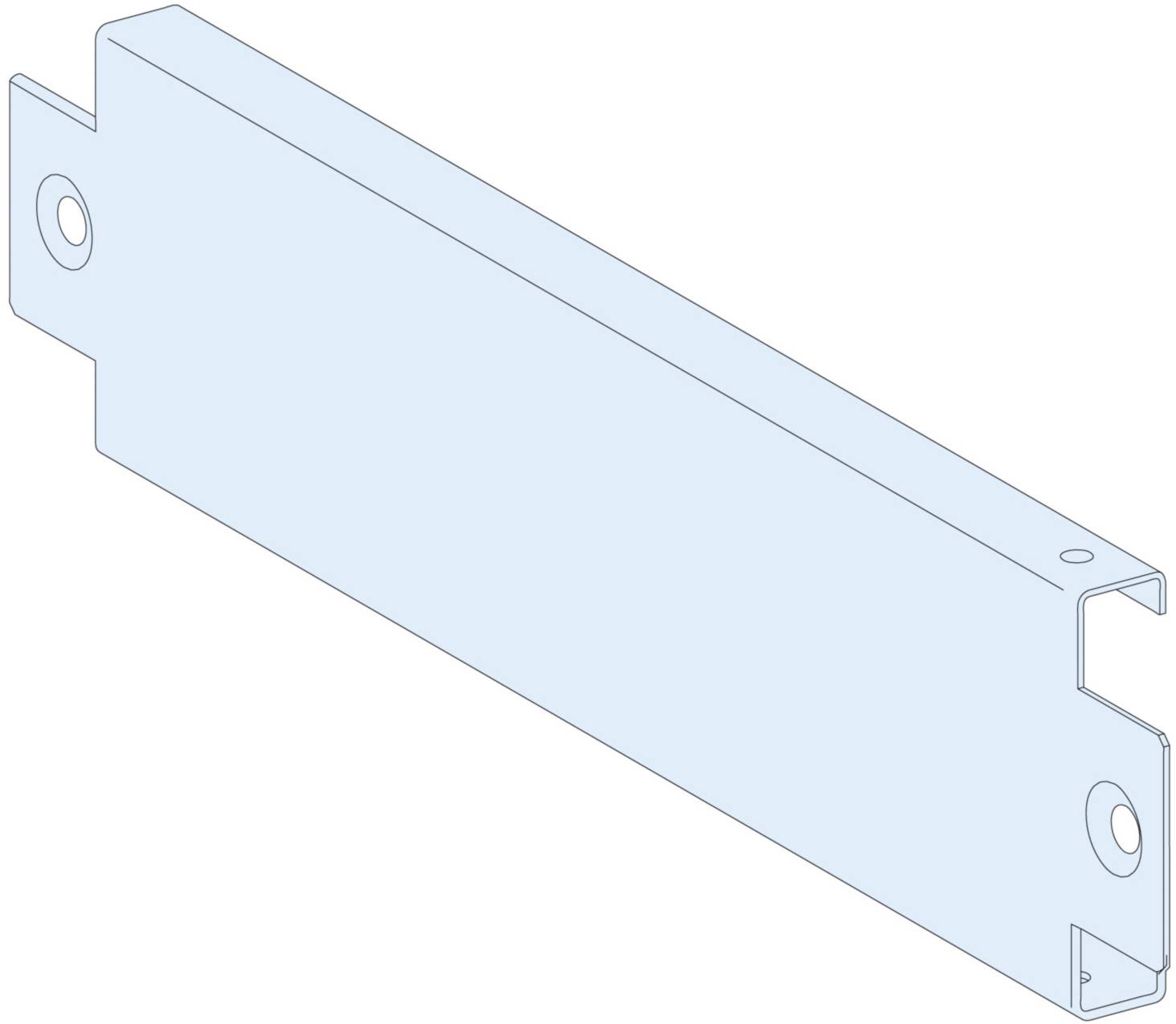 PrismaSeT-P, Sockel Seitenabdeckung, Tiefe=400mm,(2Stück) Schneider Electric Inhalt: 1 St.
