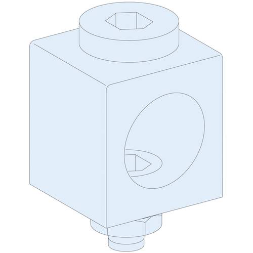 Thumbnail - PrismaSeT-P, Linergy BS, Anschlussklemme, 250A,für Kabel 16-185mm²,(4Stück) Schneider Electric Inhalt: 1 St.