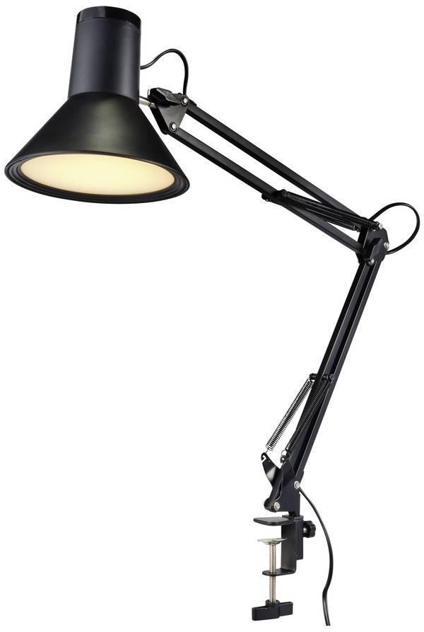 Renkforce  RF-5846468 LED-Klemmleuchte   9 W  Schwarz