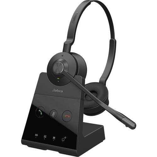 Thumbnail - Jabra Engage 65 SE Stereo On Ear Headset DECT, kabelgebunden Stereo Schwarz Noise Cancelling Mikrofon-Stummschaltung, NF...