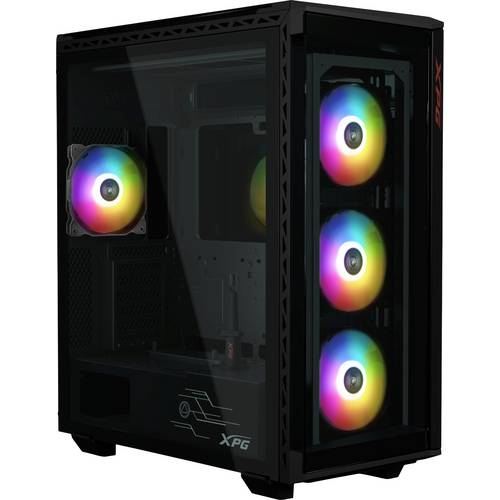 XPG BATTLECRUISER II Midi-Tower PC-Gehäuse Schwarz