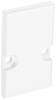 Barthelme 62399110_9010 BARdolino Endkappen-Set Aluminium (L x B x H) 3 x 18.4 x 30 mm 2 St.