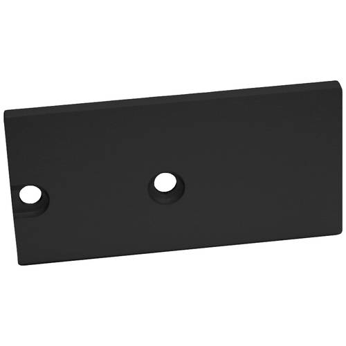 Thumbnail - Barthelme 62399536_9005 BARdolino Muro Endkappen-Set Aluminium (L x B x H) 2 x 18.4 x 37.3 mm 2 St.