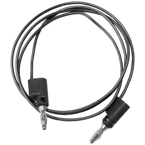 Mueller Electric BU-2020-A-24-0 Messleitung Bananenstecker 4 mm Bananenstecker 4 mm 0.610 m Schwarz 1 St.