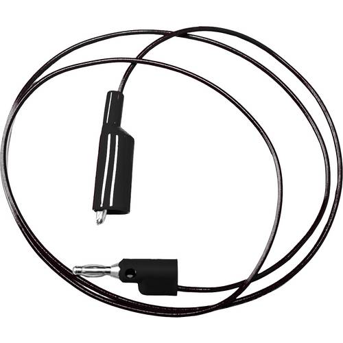 Mueller Electric BU-2030-A-36-0 Messleitung Bananenstecker 4 mm Krokoklemmen 0.9 m Schwarz 1 St.