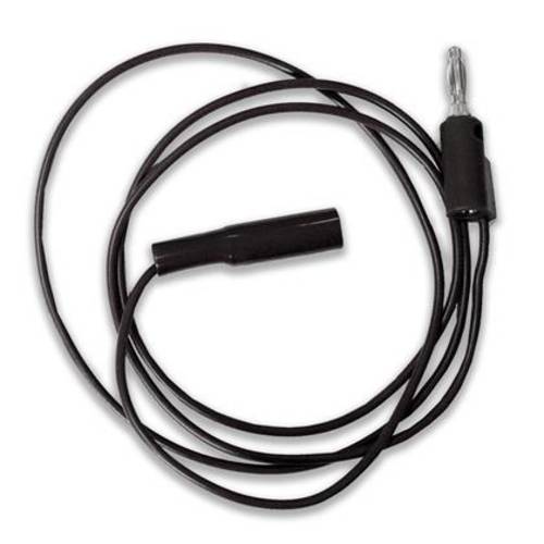 Thumbnail - Mueller Electric BU-2031-A-12-0 Messleitung Bananenstecker 4 mm Mini-Krokodilklemme 0.3 m Schwarz 1 St.