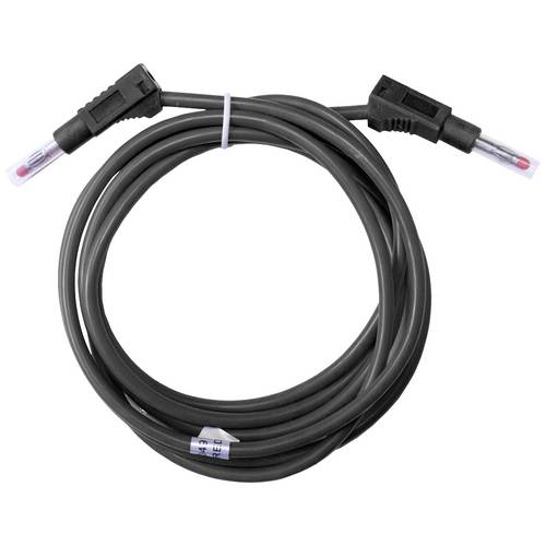 Mueller Electric BU-2323-10-79-0 Messleitung Bananenstecker 4 mm Bananenstecker 4 mm 2 m Schwarz 1 St.