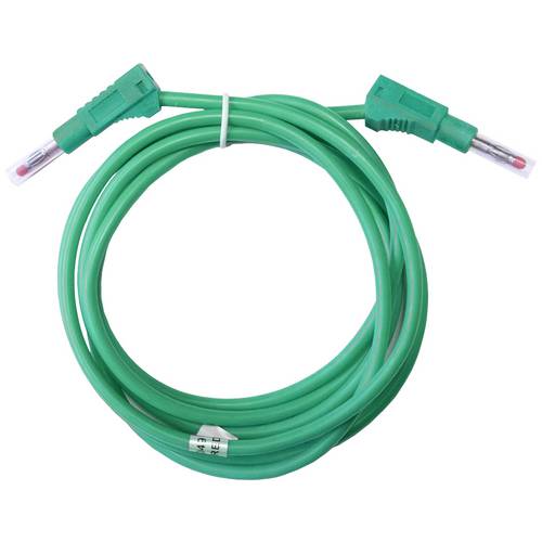 Mueller Electric BU-2323-10-79-5 Messleitung Bananenstecker 4 mm Bananenstecker 4 mm 2 m Grün 1 St.