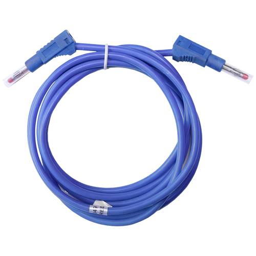 Mueller Electric BU-2323-10-79-6 Messleitung Bananenstecker 4 mm Bananenstecker 4 mm 2 m Blau 1 St.
