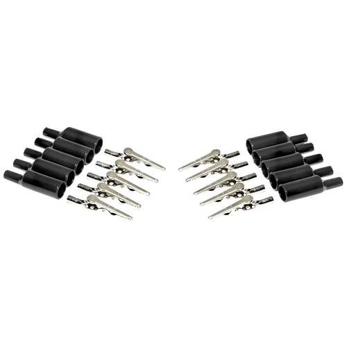 Thumbnail - Mueller Electric BU-P2240-0 Krokodilklemme Schwarz Länge: 54.61 mm 1 Set