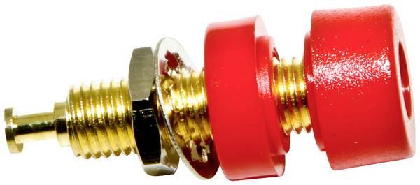 Mueller Electric BU-P2854-2 Bananenbuchse Buchse  Rot 10 St. Piece