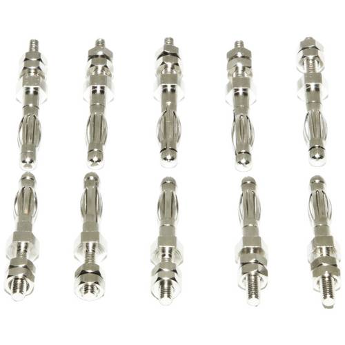 Mueller Electric BU-P72918 Bananenstecker Messing 10 St.