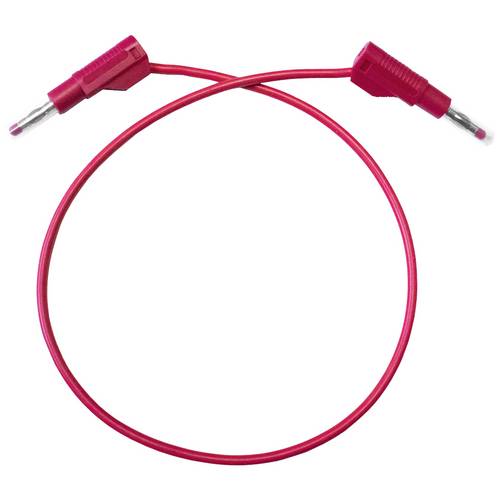 Thumbnail - Mueller Electric BU-P4911B-24-2 Messleitung Bananenstecker Bananenstecker 0.6 m Rot 1 St.